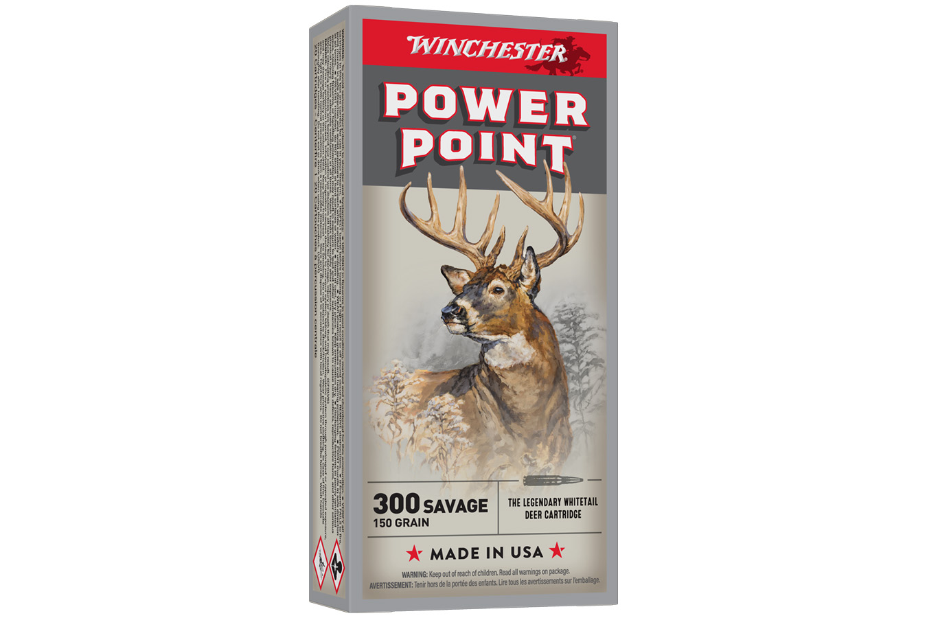 WINCHESTER AMMO 300 Savage 150 gr Power-Point JSP Super X 20/Box